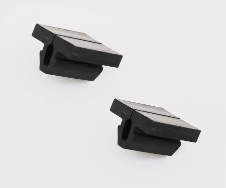 Detroit Muscle Technologies Mopar B Body 68-70 2DHT Quarter Window Down Stop Bumper PAIR CHR2901603-2