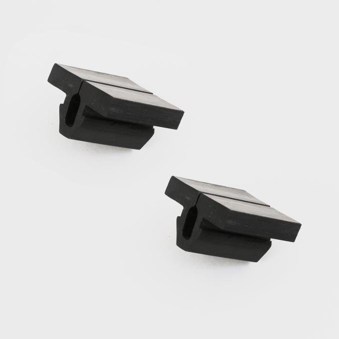 Detroit Muscle Technologies Mopar B Body 68-70 2DHT Quarter Window Down Stop Bumper PAIR CHR2901603-2