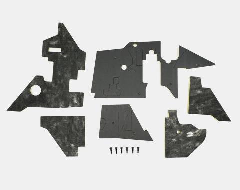 Detroit Muscle Technologies Mopar B Body 62 63 64 Firewall Insulation with Pins BXX6264FI01