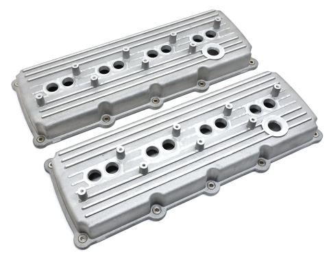 CFR Performance Aluminum Hellcat Conversion Valve Covers Fits 2003-2020 Mopar Chrysler Jeep Ram Gen III HEMI 5.7L 6.1L 6.4L HZ-7730-H