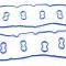 CFR Performance Rubber Valve Cover Gasket - Chrysler 300 / Dodge / Jeep / Ram 5.7L 2003-2016 | 6.1L & 6.4L Compatible HZ-7999