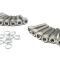 CFR Performance Aluminum Hellcat Conversion Valve Covers Fits 2003-2020 Mopar Chrysler Jeep Ram Gen III HEMI 5.7L 6.1L 6.4L HZ-7730-H
