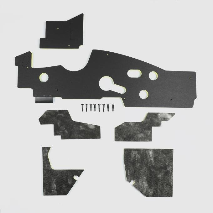 Detroit Muscle Technologies Mopar B Body 66 67 NON AC Firewall Insulation with Pins & Kickpanel Insulation BXX6667FI02