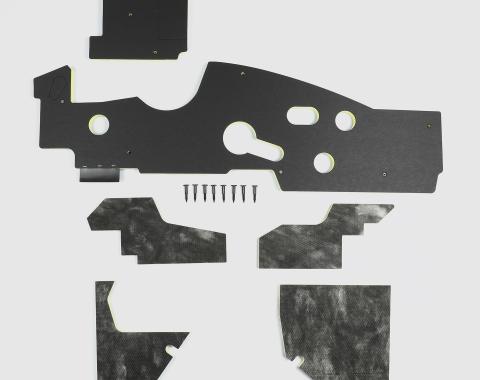 Detroit Muscle Technologies Mopar B Body 66 67 NON AC Firewall Insulation with Pins & Kickpanel Insulation BXX6667FI02