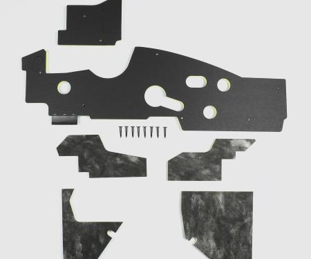 Detroit Muscle Technologies Mopar B Body 66 67 NON AC Firewall Insulation with Pins & Kickpanel Insulation BXX6667FI02