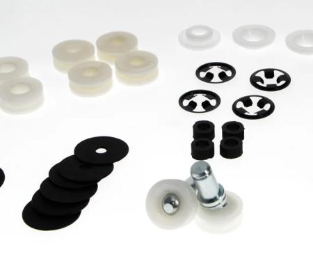 AMD Quarter Window Roller Kit, 66-70 Dodge Plymouth B-Body X798-1466-3S