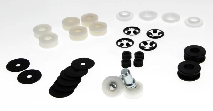 AMD Quarter Window Roller Kit, 66-70 Dodge Plymouth B-Body X798-1466-3S