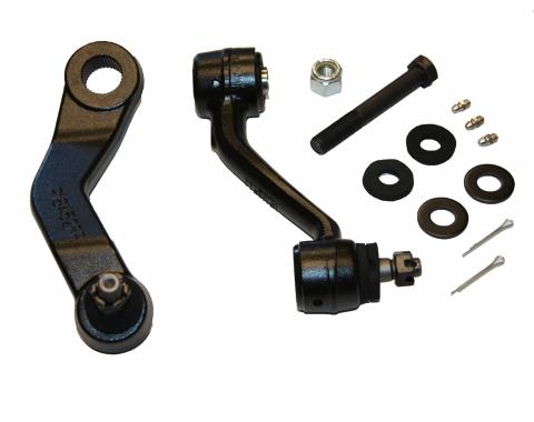 Hotchkis Sport Suspension Pitman/Idler Arm Kit May not clear aftermarket headers except Schumacher Tri-Y and 440 (High Deck) 3004