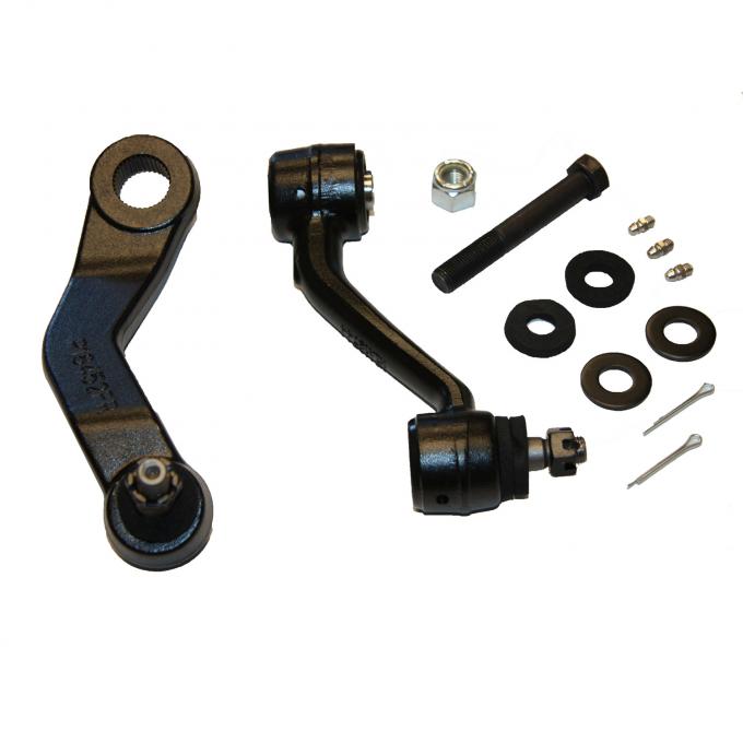 Hotchkis Sport Suspension Pitman/Idler Arm Kit May not clear aftermarket headers except Schumacher Tri-Y and 440 (High Deck) 3004