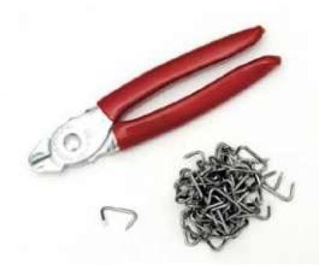 Professional Seat Cover Installation Kit, with Hog Rings and Pliers