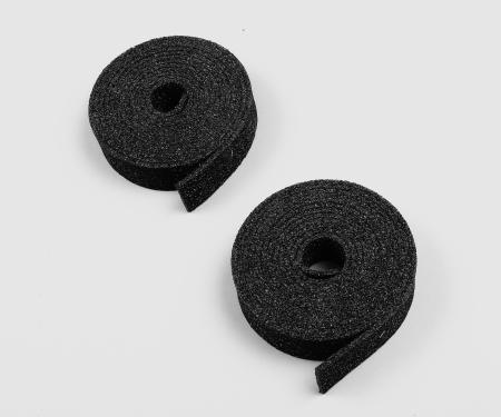 Detroit Muscle Technologies Mopar A Body 63-66 Weatherstrip Channel (Drip Rail) to Roof Sealing Strips Rolls AXX6366DR01