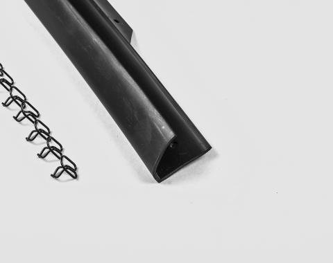 Detroit Muscle Technologies Mopar E Body 70 Barracuda AAR Challenger TA Hood to Radiator Seal with SS Clips EXX7070HS01