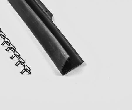 Detroit Muscle Technologies Mopar E Body 70 Barracuda AAR Challenger TA Hood to Radiator Seal with SS Clips EXX7070HS01