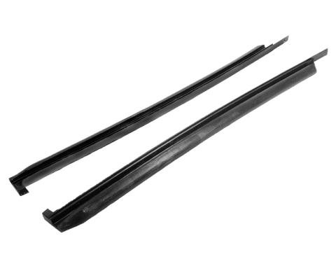Metro Moulded Parts 1973-1976 Dodge / Plymouth Rear Roll-Up Seals for 2-Door Hardtop. Pair VS 7-H