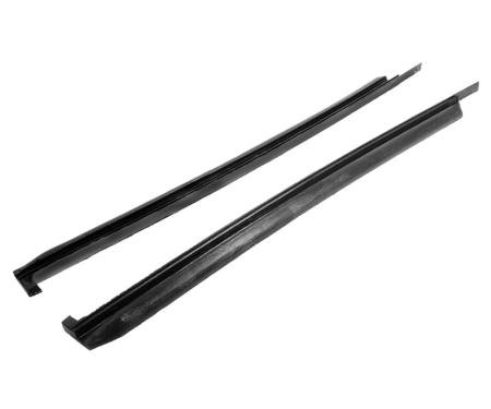 Metro Moulded Parts 1973-1976 Dodge / Plymouth Rear Roll-Up Seals for 2-Door Hardtop. Pair VS 7-H