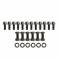 FlowTech Long Tube Header, Black Paint 13100FLT