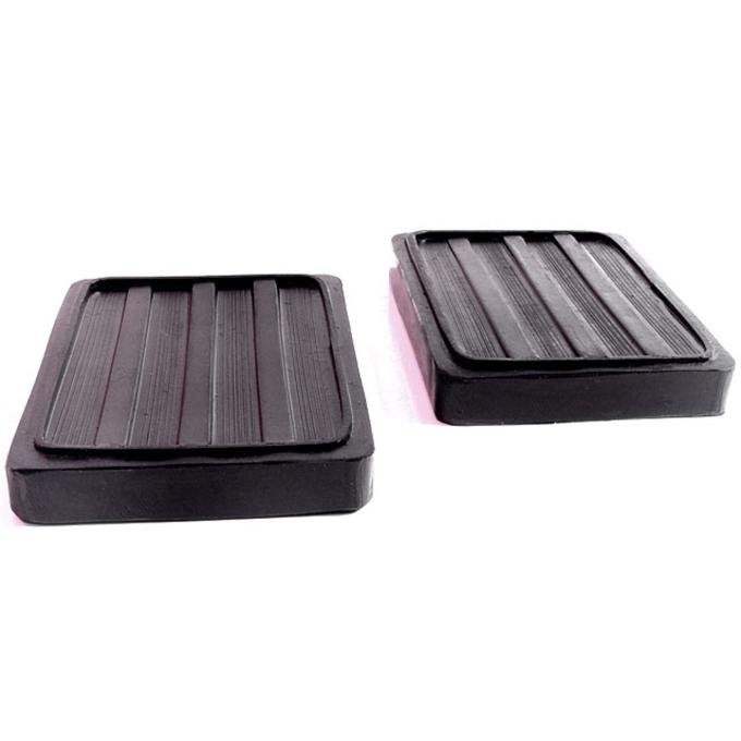 Metro Moulded Parts 1928-1975 Chrysler Clutch and Brake Pedal Pads. 3" Wide X 3-7/8" Long. Pair CB 27