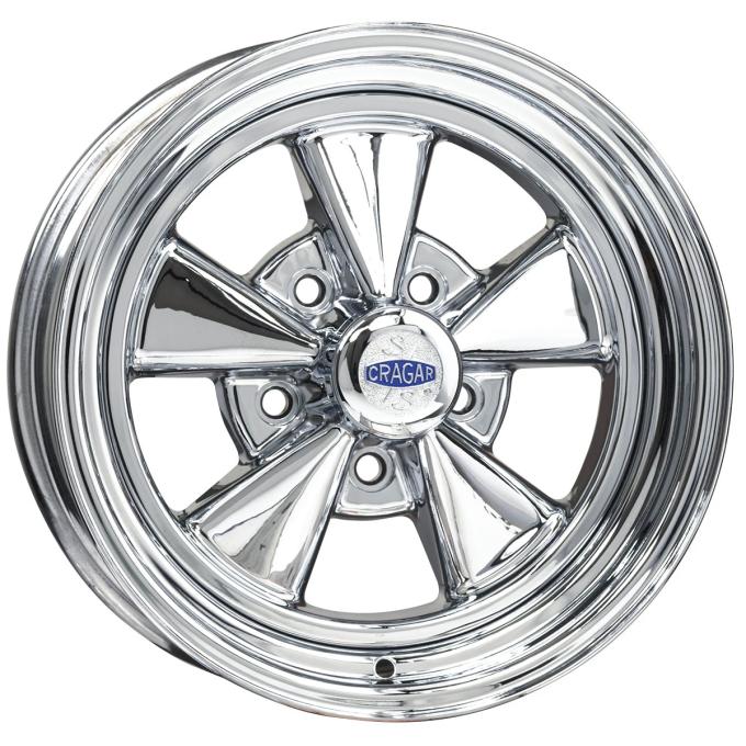 Cragar 15x6 61C SS 5x4" bolt 3.375" backspace 007061CGSS156S338