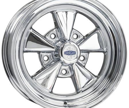 Cragar 15x7 61C SS 5x5.5" bolt 4" backspace 007061CGSS157LF400