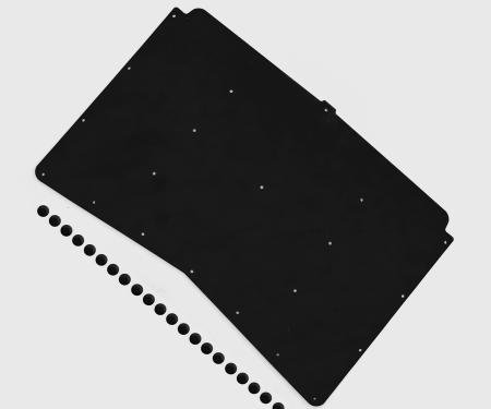 Detroit Muscle Technologies Mopar Dodge Truck Ram 81-93 D150 W250 W350 Hood Insulation Pad with ROUND Clips TRK8193HP01-ROUND CLIPS