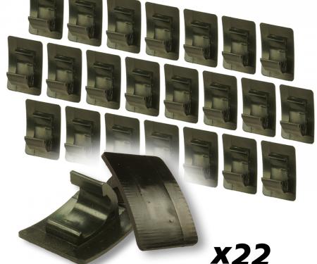 PUI Interiors 1970-1971 Mopar E-Body Convertible Top Boot Clips TBC03-22