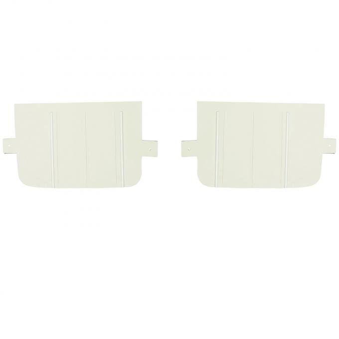 PUI Interiors 1970 Roadrunner/Sport Satellite/GTX/Superbird Convertible White Rear Door Panels 70KDR37V