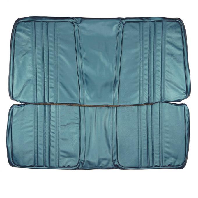 PUI Interiors 1970 Plymouth Roadrunner/Satellite/Superbird Custom Blue Rear Bench Seat Cover 70KSRD730C