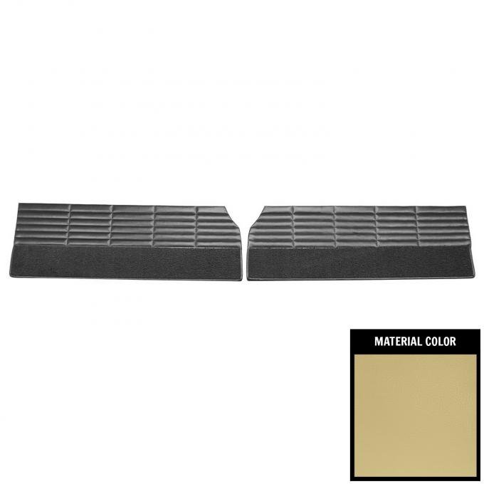PUI Interiors 1966 Dodge Coronet 500 Gold Front Door Panels 66KDH706-5