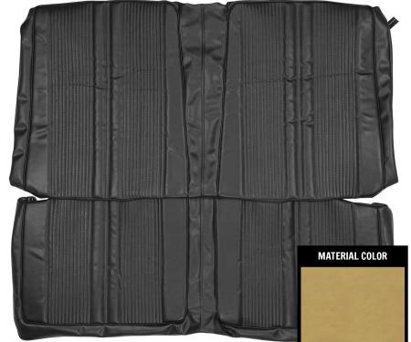 PUI Interiors 1969 Dodge Coronet 440/Superbee Hardtop Deluxe Saddle Rear Bench Seat Cover 69KSHD103C