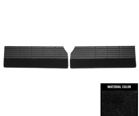 PUI Interiors 1966 Dodge Coronet 500 Black Front Door Panels 66KDH10-5