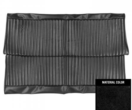 PUI Interiors 1969 Dodge Dart/Swinger Hardtop Black Rear Bench Seat Cover 69KSDA10C