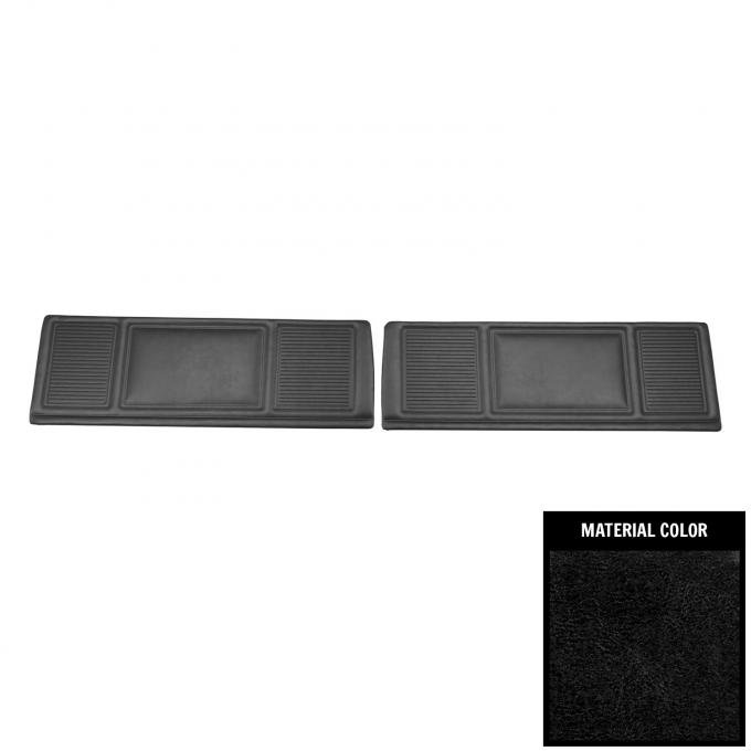PUI Interiors 1969 Dodge Dart GT/GTS Black Front Door Panels 69KDD10