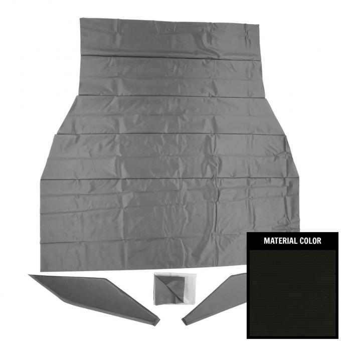 PUI Interiors 1966-1967 Mopar B-Body Black Perforated Headliner AH757100