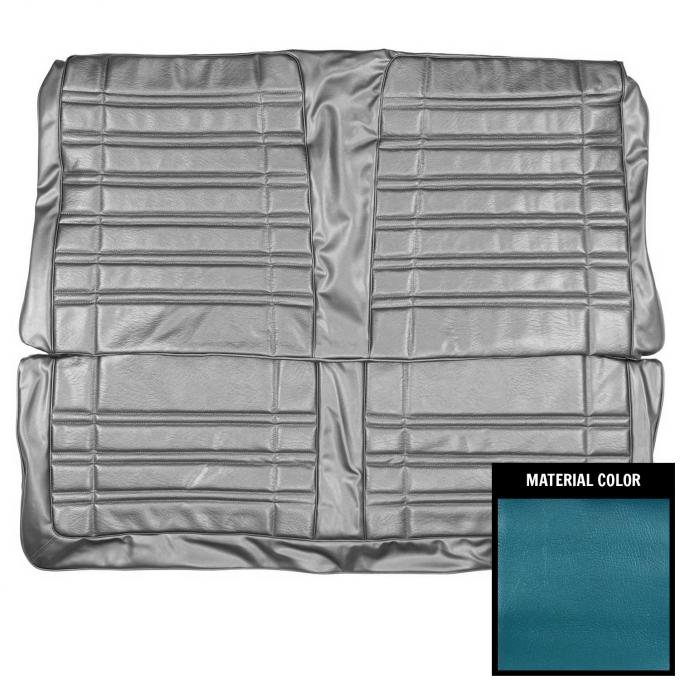 PUI Interiors 1970 Dodge Coronet 440 Hardtop Deluxe Dark Blue Rear Bench Seat Cover 70KSHD730C