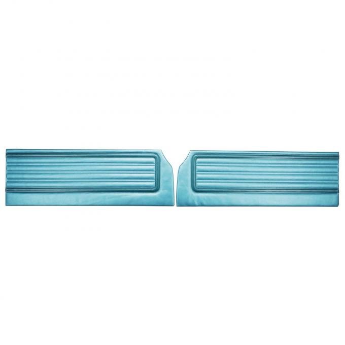 PUI Interiors 1970 Roadrunner/Satellite/Superbird Custom Decor Bright Blue Front Door Panels 70KDRD824