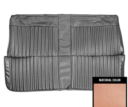 PUI Interiors 1967 Dodge Dart/GT Hardtop Copper Rear Bench Seat Cover 67KSD701C