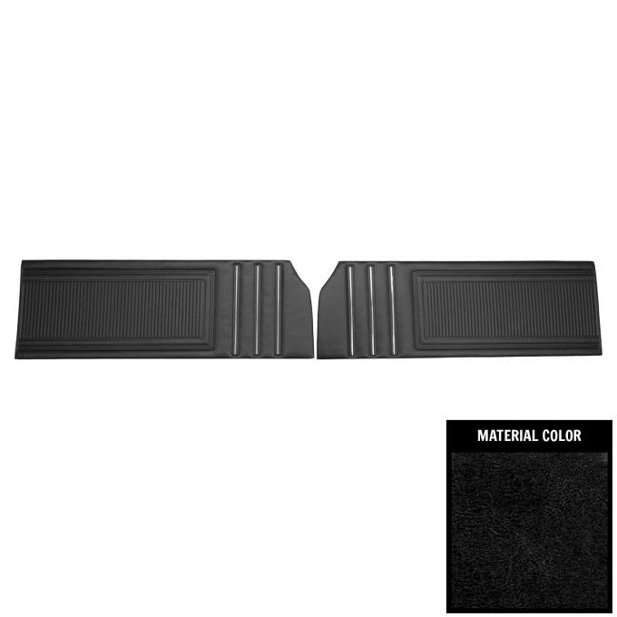 PUI Interiors 1970 Dodge Coronet 440/Superbee Hardtop Black Front Door Panels 70KDHD10