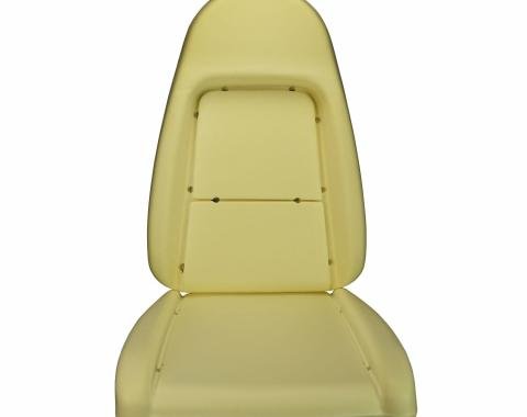 PUI Interiors 1972 Dodge Challenger Front Bucket Seat Foam BUN72KEU