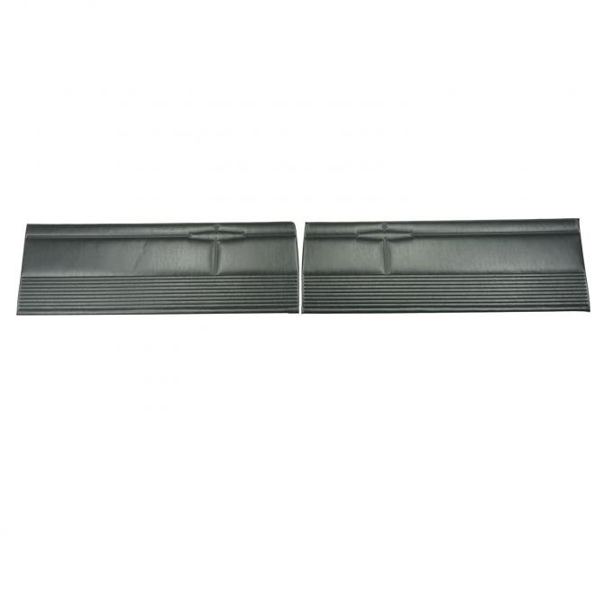 PUI Interiors 1968 Dodge Dart GT/GTS Black Front Door Panels 68KDD10