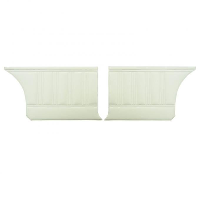 PUI Interiors 1970 Dodge Coronet/R/T/500/Superbee Hardtop White Rear Door Panels 70KDH37C