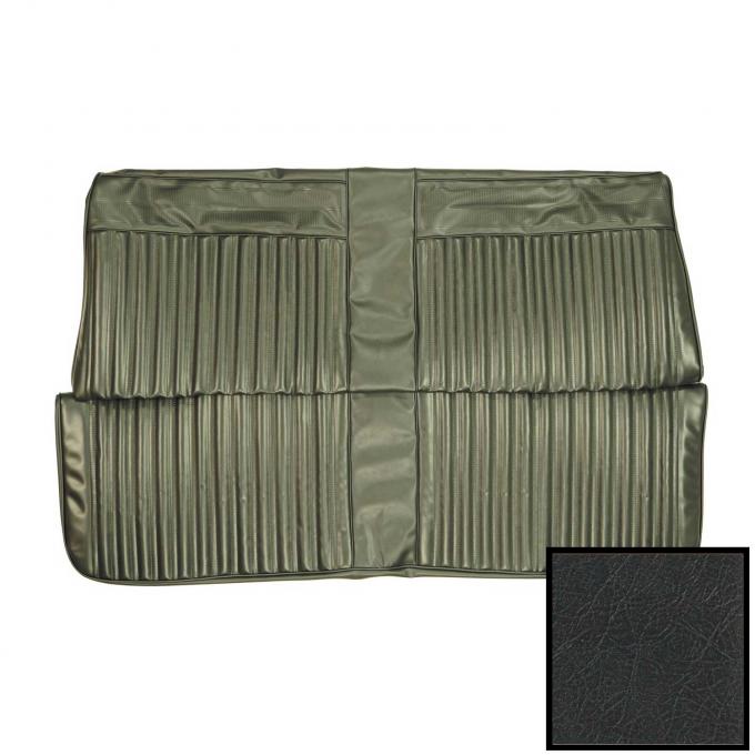 PUI Interiors 1967 Dodge Dart/GT Hardtop Metallic Navy Rear Bench Seat Cover 67KSD734C