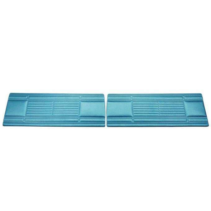 PUI Interiors 1969 Plymouth Barracuda Standard White Front Door Panels 69KDB37