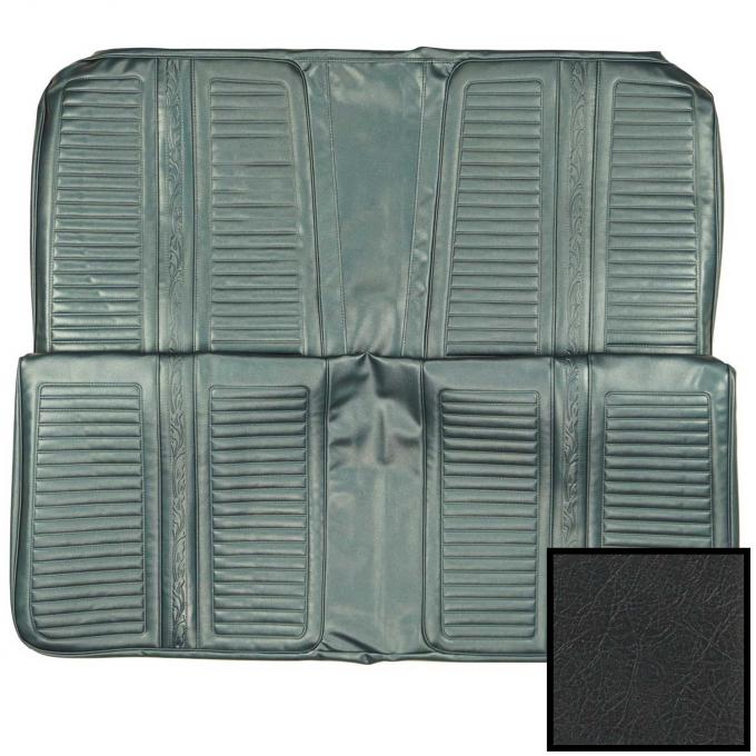 PUI Interiors 1967 Plymouth Satellite/GTX Hardtop Dark Metallic Blue Rear Seat Cover 67KSR734C