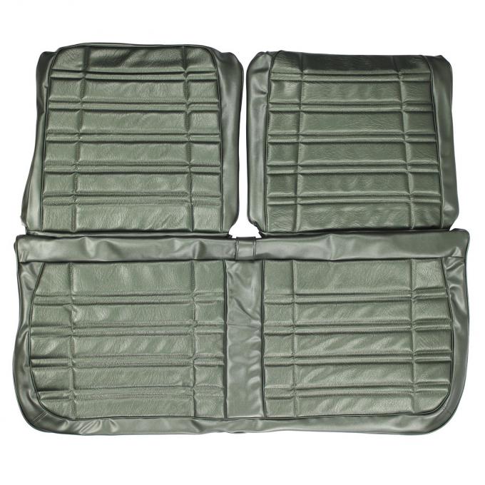 PUI Interiors 1970 Dodge Coronet 440 Deluxe Dark Metallic Green Front Bench Seat Cover 70KSHD104B