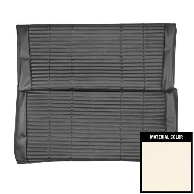 PUI Interiors 1966 Dodge Coronet 500 Hardtop Pearl Rear Bench Seat Cover 66KSH720C-5