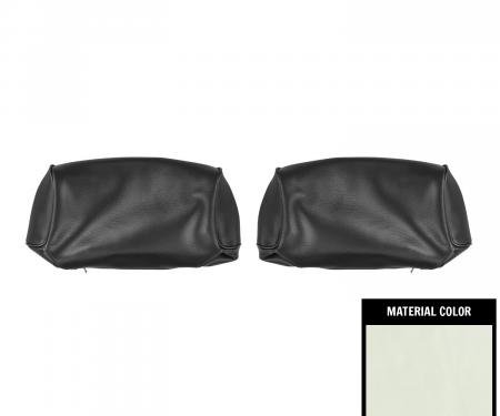 PUI Interiors 1968 Plymouth Roadrunner/Satellite Custom Pearl Head Rest Covers 68KHR720