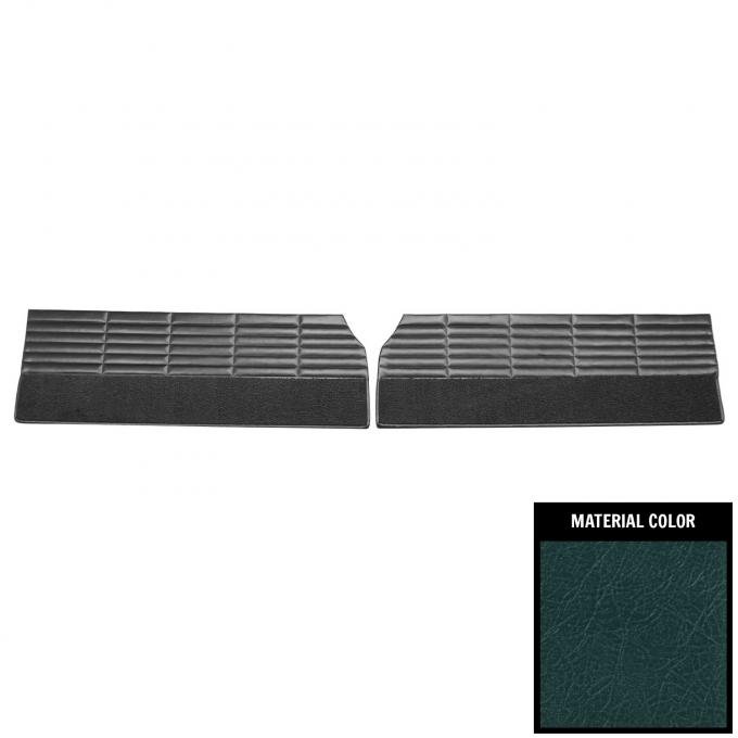 PUI Interiors 1966 Dodge Coronet 500 Navy Blue Front Door Panels 66KDH734-5