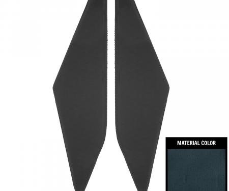 PUI Interiors 1966-1967 Plymouth GTX/B-Body Dark Blue Perforated Earmuff Boards AHB757105