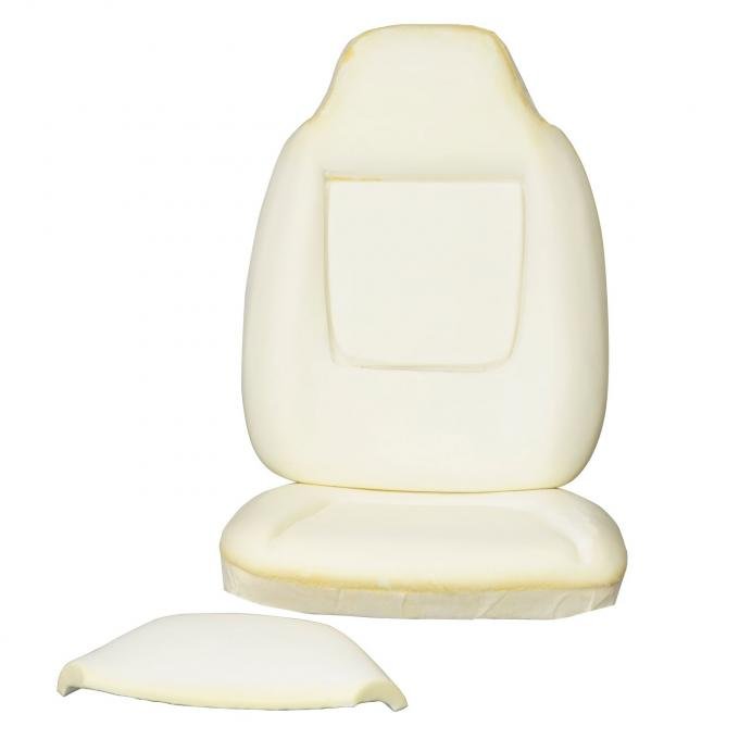 PUI Interiors 1970-1971 Dodge Challenger Front Bucket Seat Foam BUN701KEU