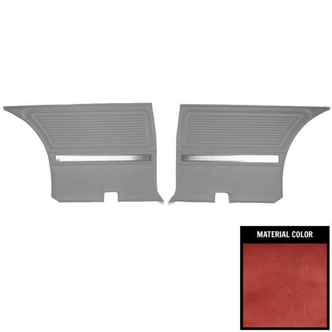 Valiant Rear Window Panel PUI Interiors 1964-1965 Barracuda/1965 Valiant Fastback Metallic Red ...